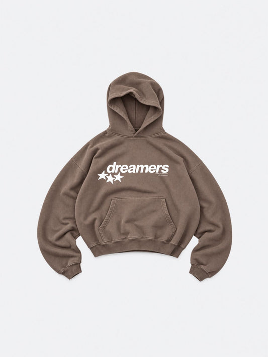 Dreamers Hoodie Coffee